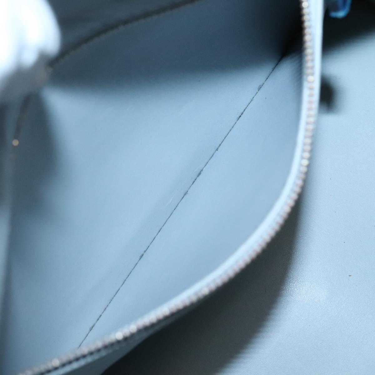 LOUIS VUITTON Monogram Vernis Houston Hand Bag Gris M91053 LV Auth 130132