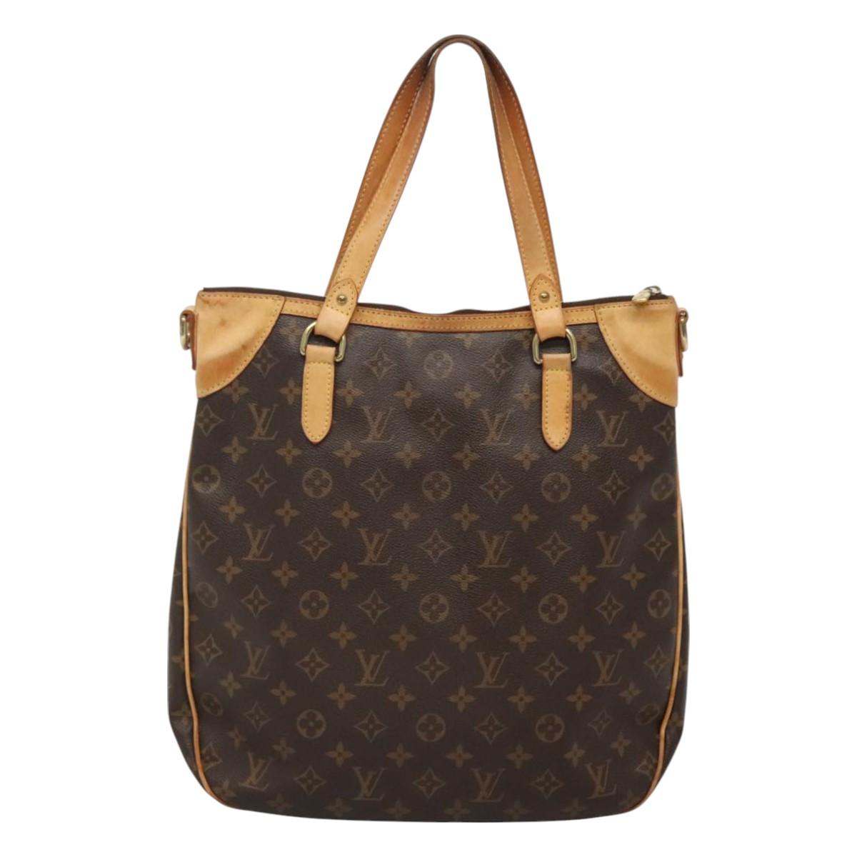 LOUIS VUITTON Monogram Odeon GM Shoulder Bag 2way M56388 LV Auth 130136