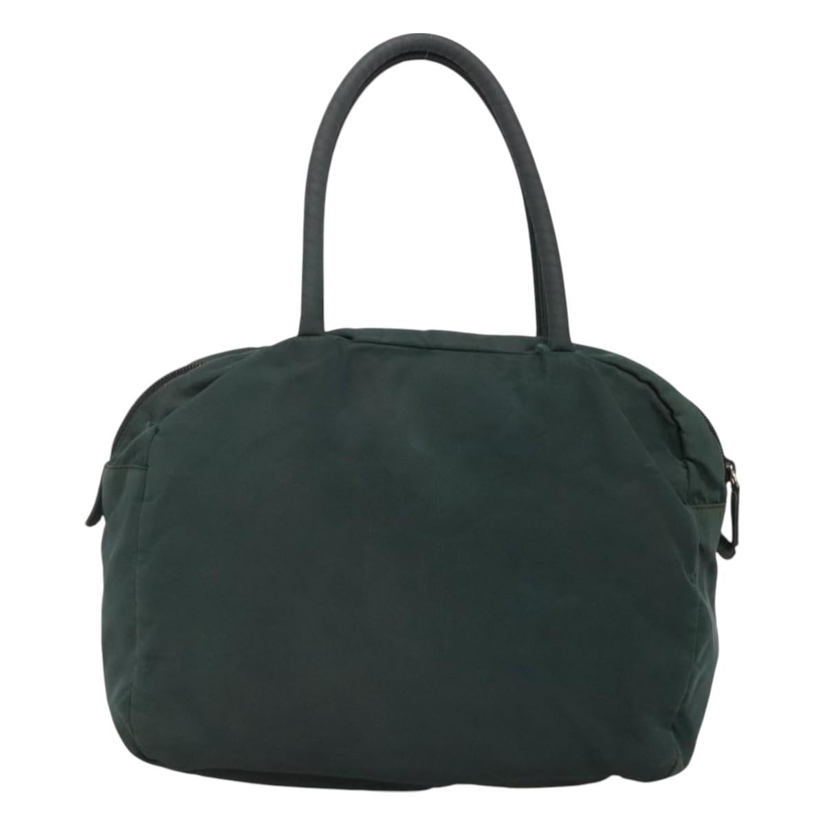 PRADA Shoulder Bag Nylon Khaki Auth 130184