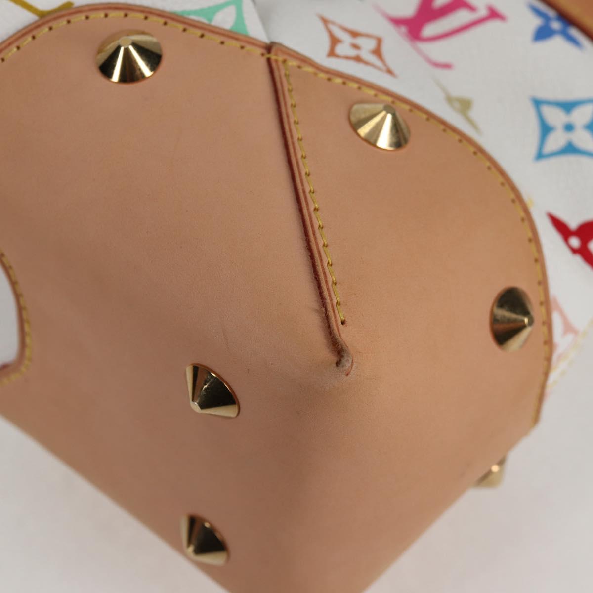 LOUIS VUITTON Multicolor Judy MM Hand Bag 2Way White M40255 Auth 130193V