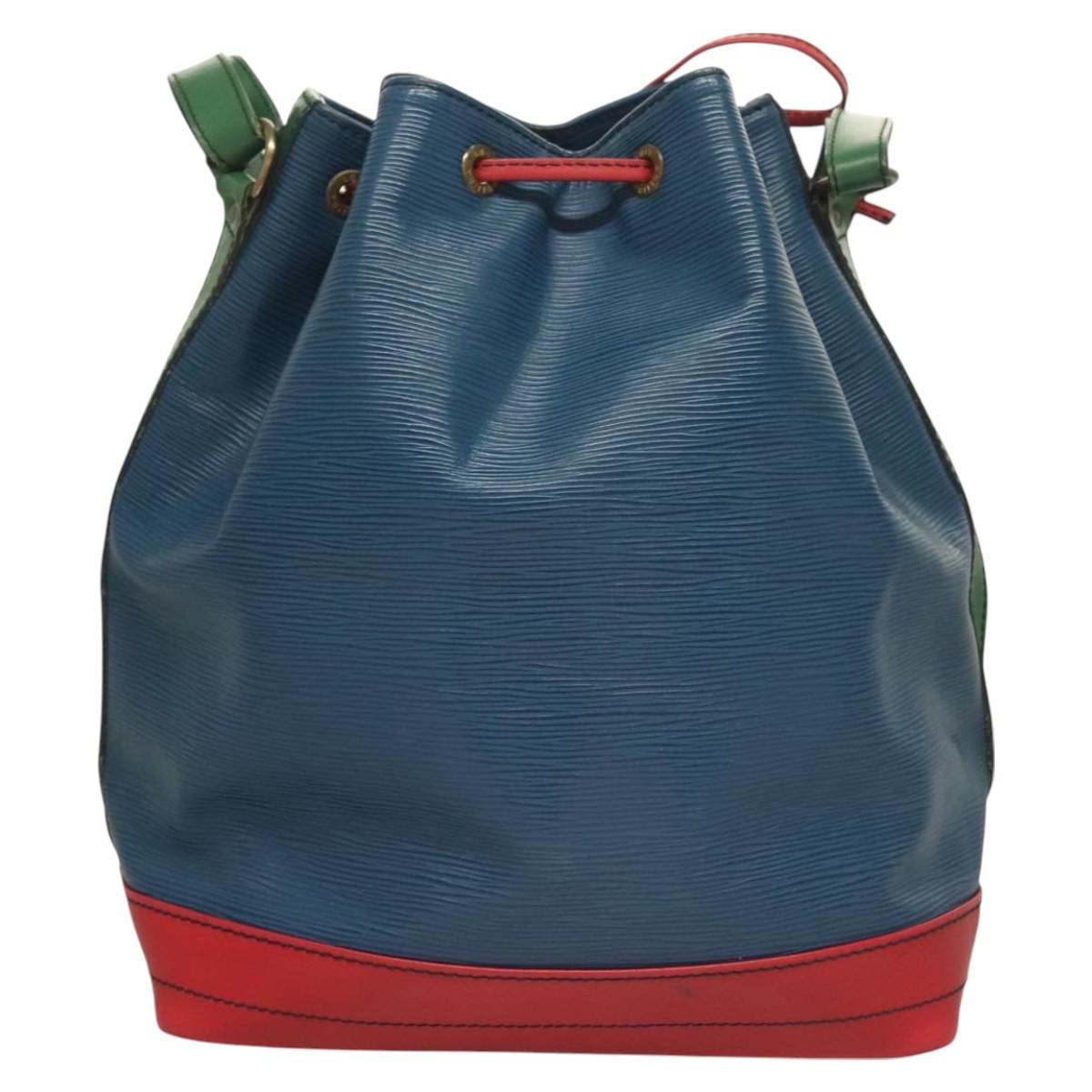 LOUIS VUITTON Epi Toriko Color Noe Bag Red Blue Green M44084 LV Auth 130205
