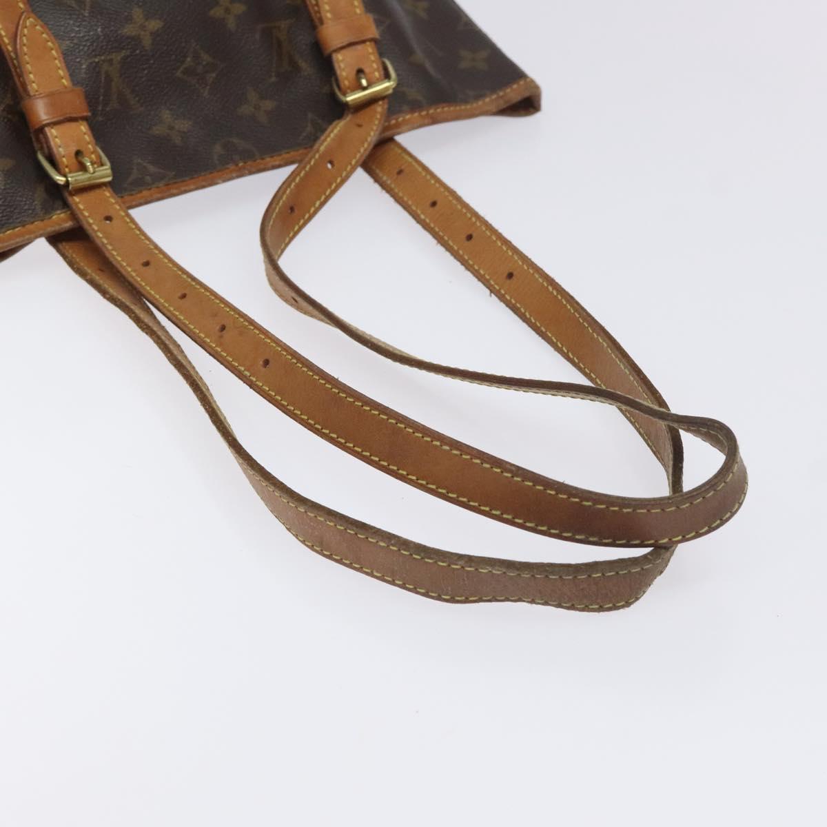 LOUIS VUITTON Monogram Bucket GM Shoulder Bag M42236 LV Auth 130211