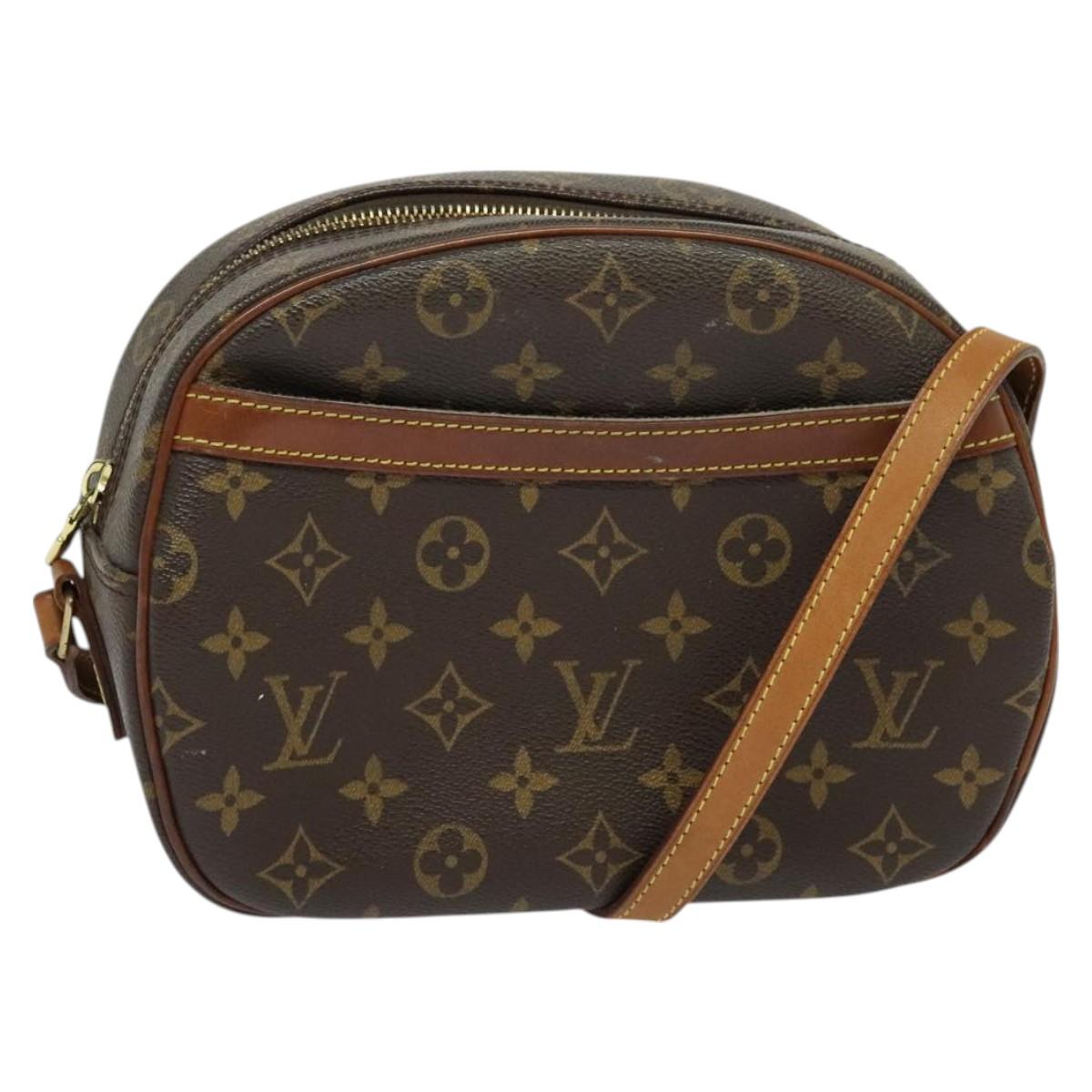 LOUIS VUITTON Monogram Blois Shoulder Bag M51221 LV Auth 130232