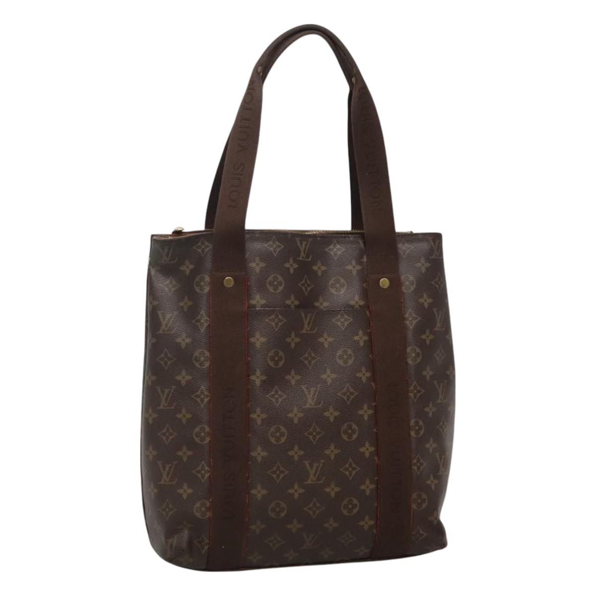 LOUIS VUITTON Monogram Cabas Bobur Tote Bag M53013 LV Auth 130235