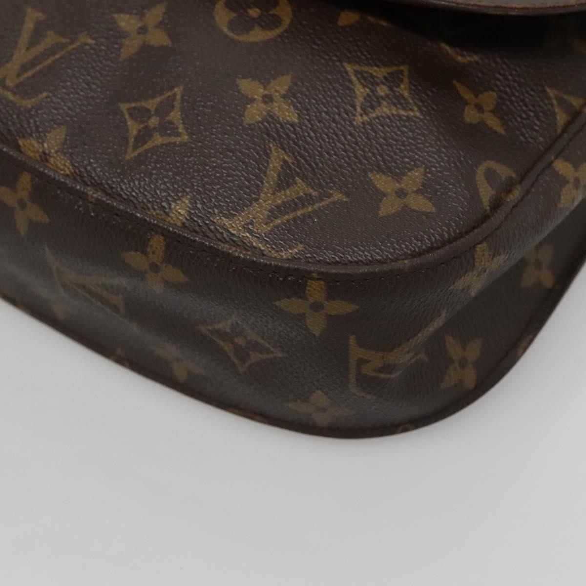LOUIS VUITTON Monogram Saint Cloud GM Shoulder Bag M51242 LV Auth 130315