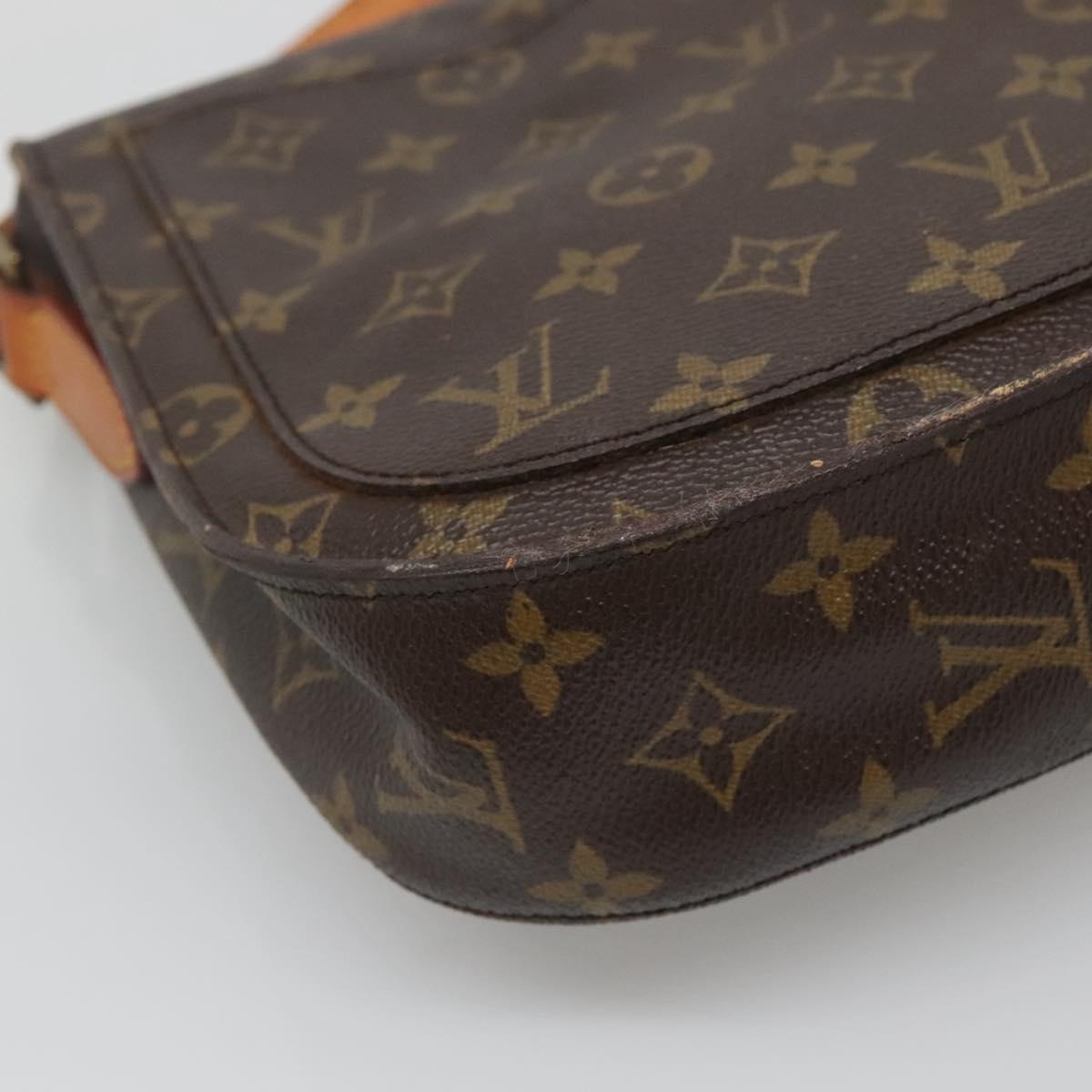 LOUIS VUITTON Monogram Saint Cloud GM Shoulder Bag M51242 LV Auth 130315