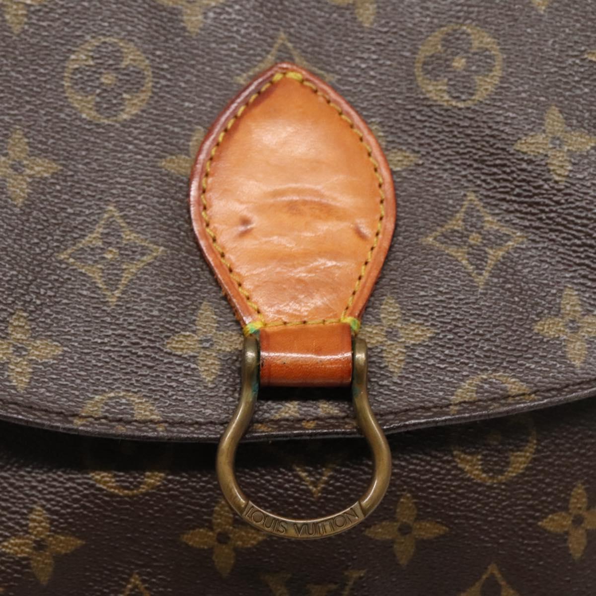 LOUIS VUITTON Monogram Saint Cloud GM Shoulder Bag M51242 LV Auth 130315