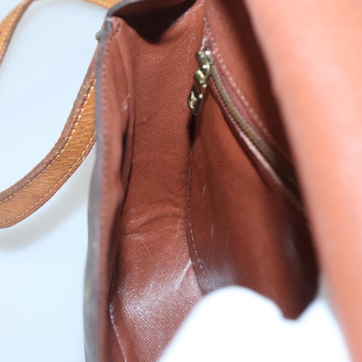 LOUIS VUITTON Monogram Saint Cloud GM Shoulder Bag M51242 LV Auth 130315