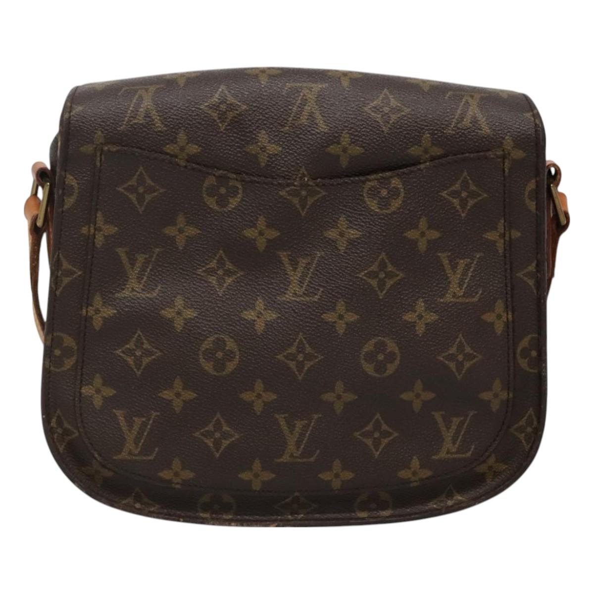 LOUIS VUITTON Monogram Saint Cloud GM Shoulder Bag M51242 LV Auth 130315