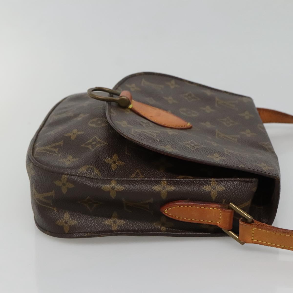 LOUIS VUITTON Monogram Saint Cloud GM Shoulder Bag M51242 LV Auth 130315