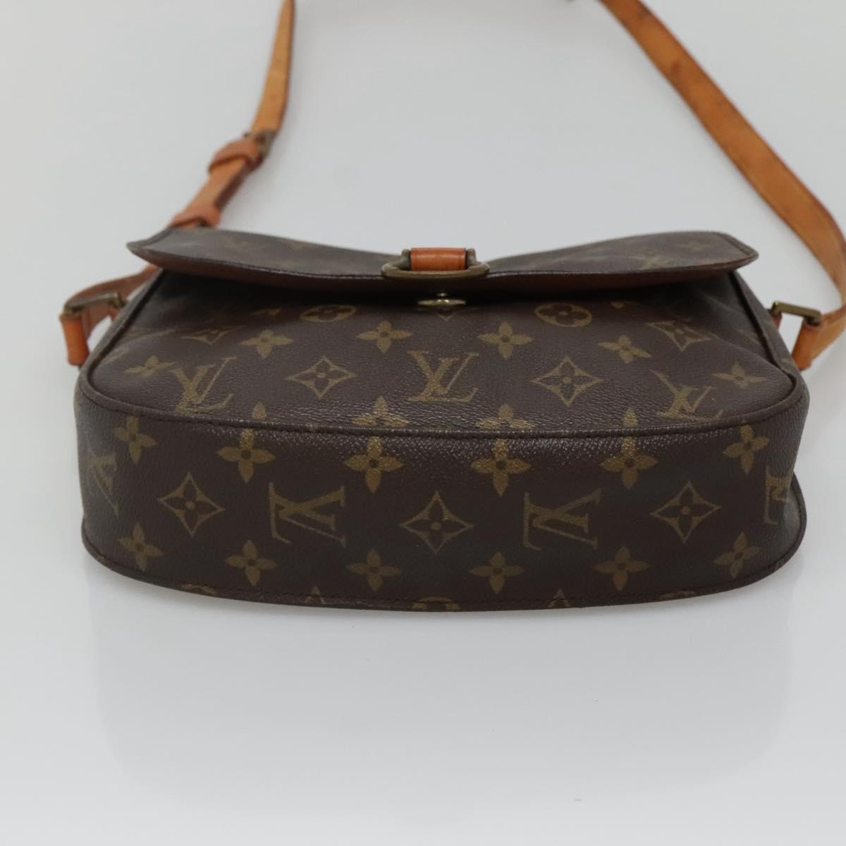 LOUIS VUITTON Monogram Saint Cloud GM Shoulder Bag M51242 LV Auth 130315