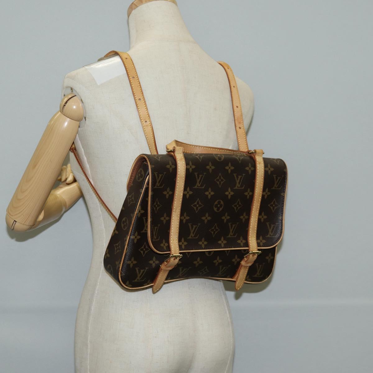 LOUIS VUITTON Monogram Marelle Sac A Dos Shoulder Bag M51158 LV Auth 130322V