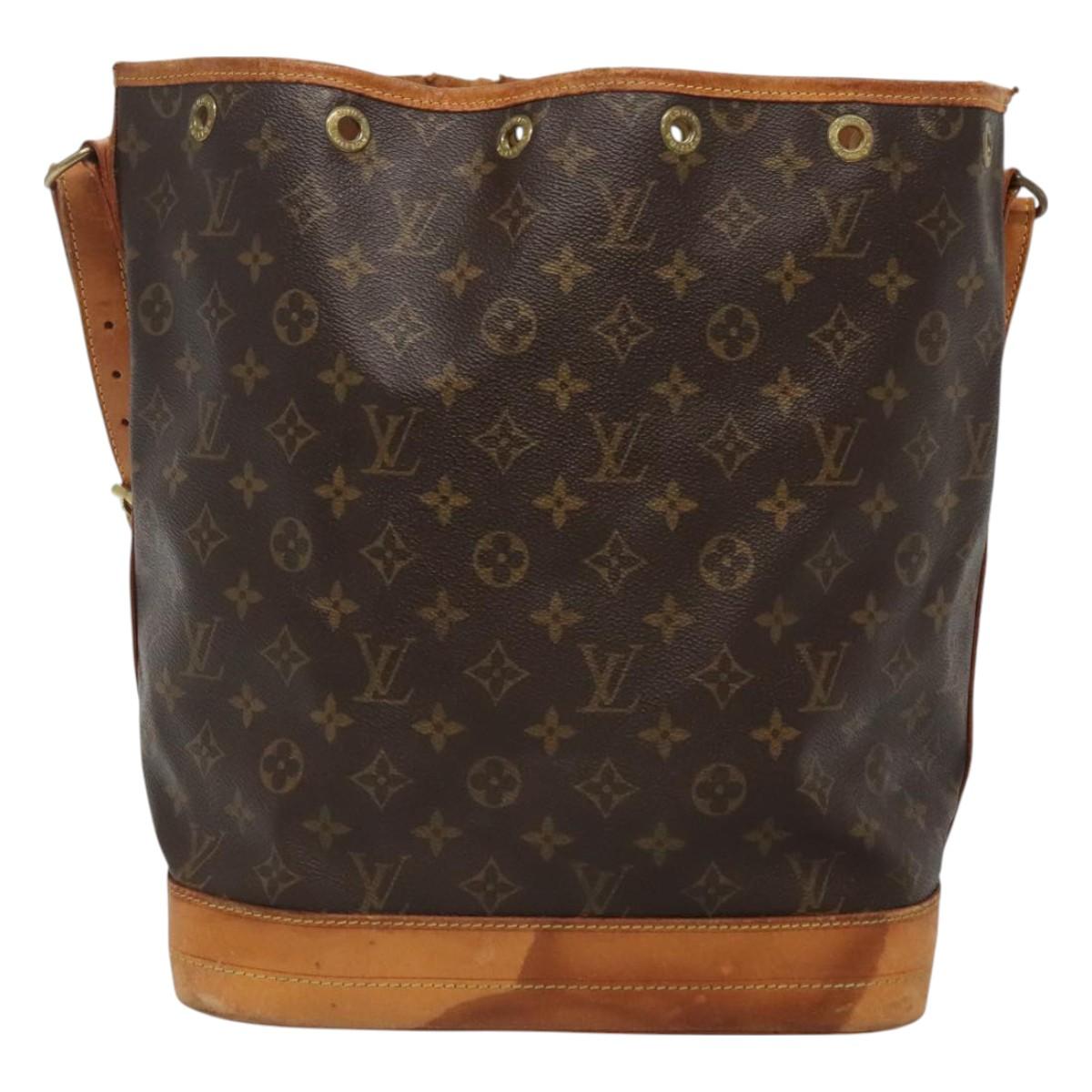 LOUIS VUITTON Monogram Noe Shoulder Bag M42224 LV Auth 130381