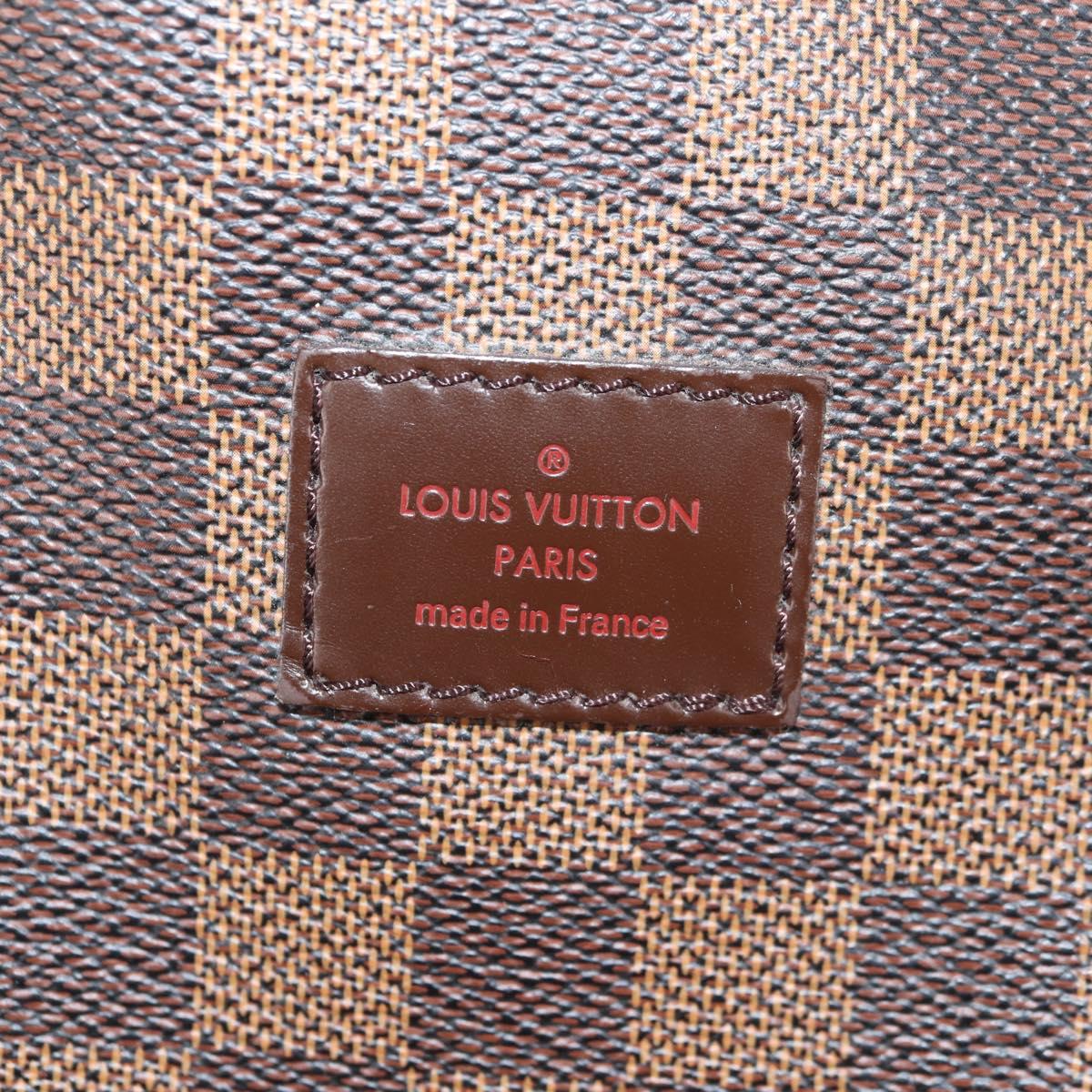 LOUIS VUITTON Damier Ebene Saumur 30 Shoulder Bag SPO N48081 LV Auth 130461V