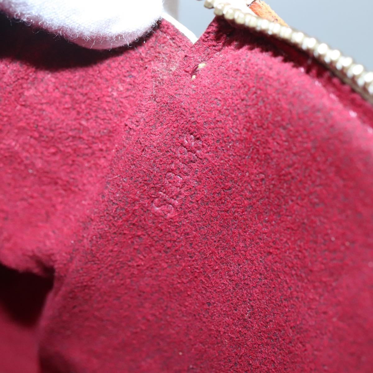 LOUIS VUITTON Multicolor Pochette Accessoires Pouch White M92649 Auth 130463