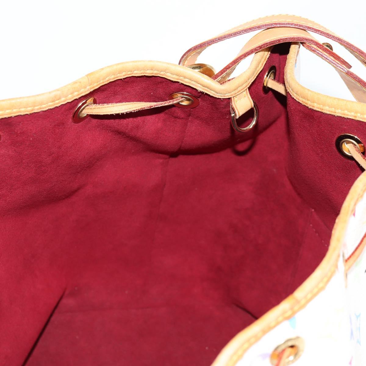 LOUIS VUITTON Monogram Multicolor Petit Noe Shoulder Bag M42229 Auth 130467V