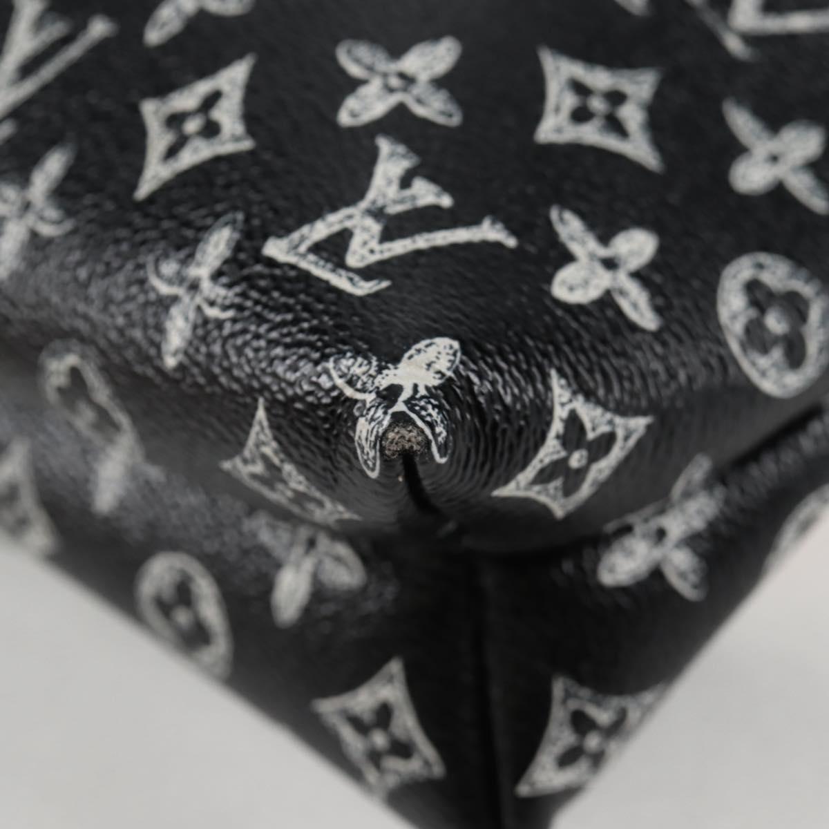 LOUIS VUITTON Catgram Cat Pochette Shoulder Bag Black M52935 LV Auth 130472SM