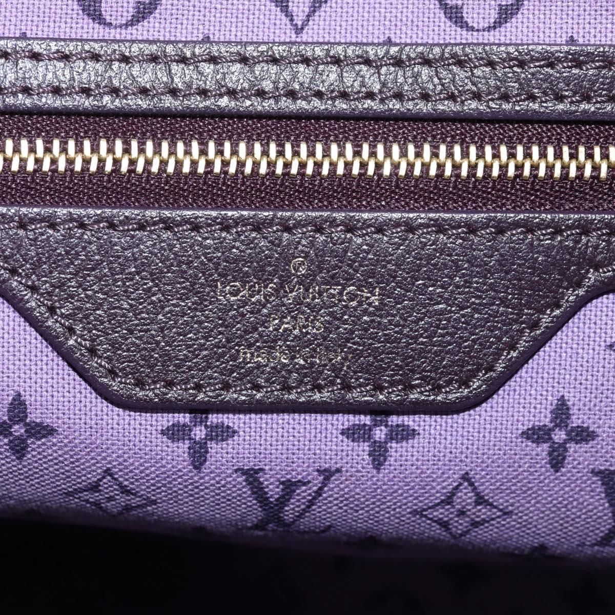LOUIS VUITTON Eyeall Cabas PM Promenade Bag Canvas Purple M93771 LV Auth 130476V