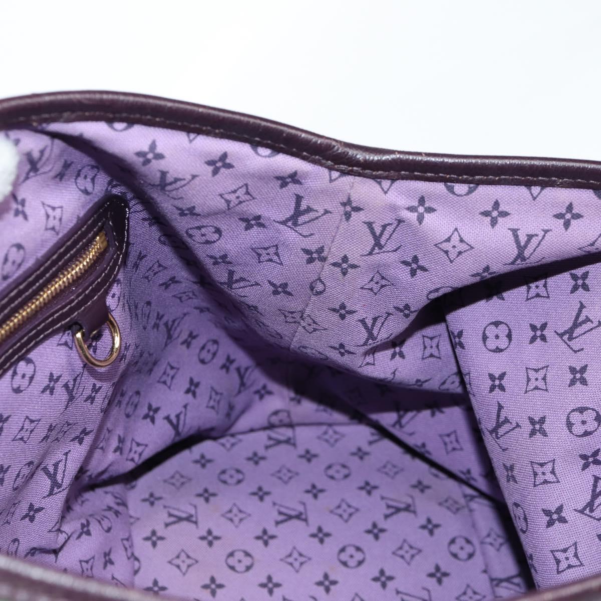 LOUIS VUITTON Eyeall Cabas PM Promenade Bag Canvas Purple M93771 LV Auth 130476V