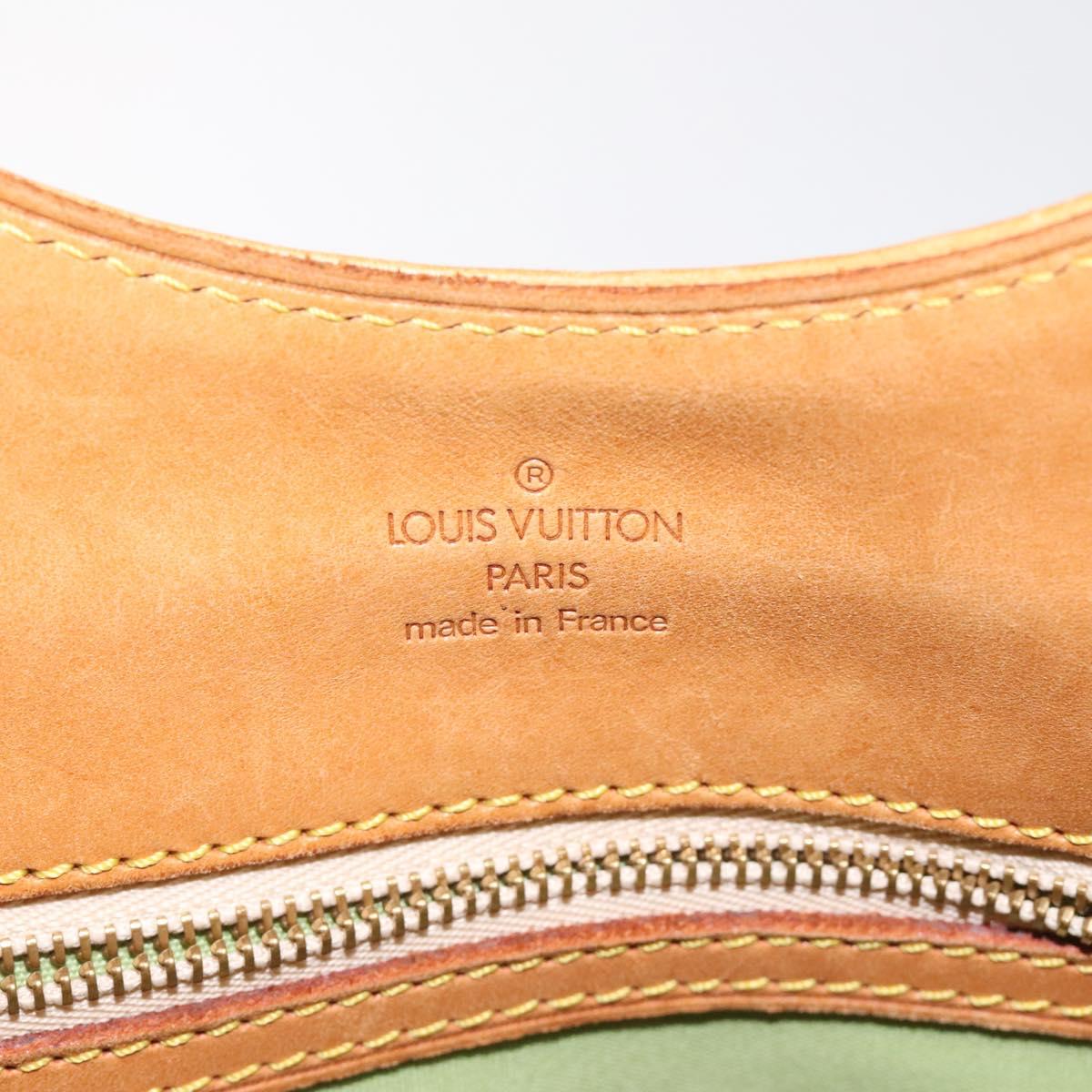 LOUIS VUITTON Monogram Mini Sac Catline Bag Almond Green M92931 LV Auth 130478V