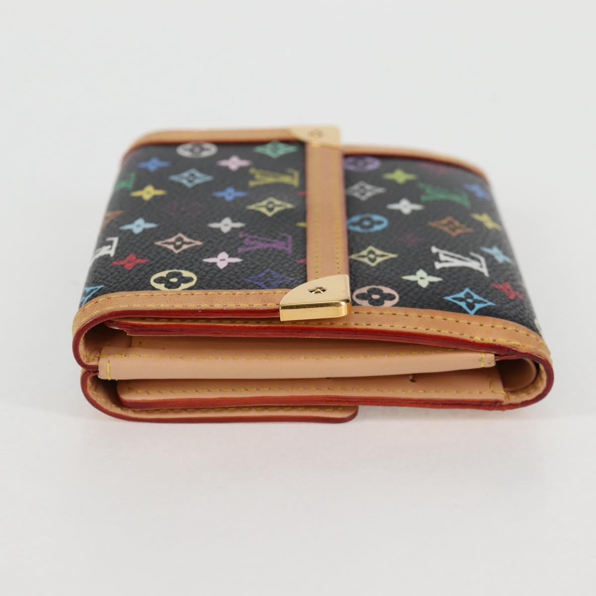 LOUIS VUITTON Multicolor Porte Monnaie Billets Cartes Credit M92984 Auth 130522V