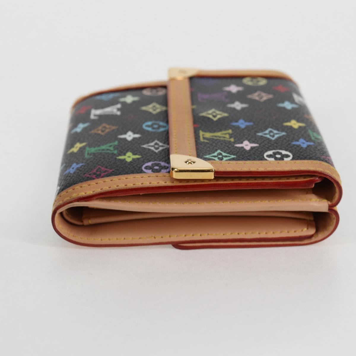 LOUIS VUITTON Multicolor Porte Monnaie Billets Cartes Credit M92984 Auth 130522V