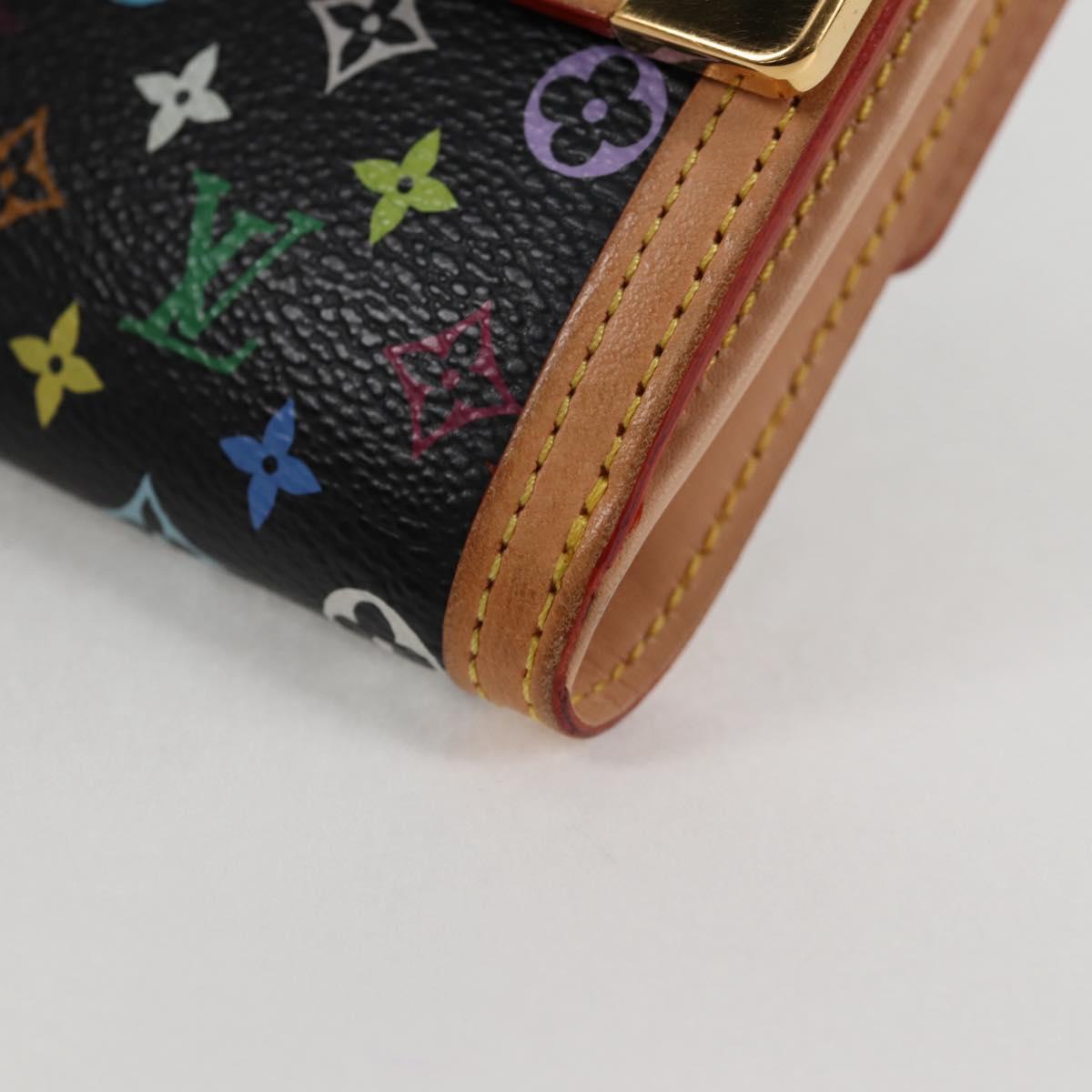 LOUIS VUITTON Multicolor Porte Monnaie Billets Cartes Credit M92984 Auth 130522V