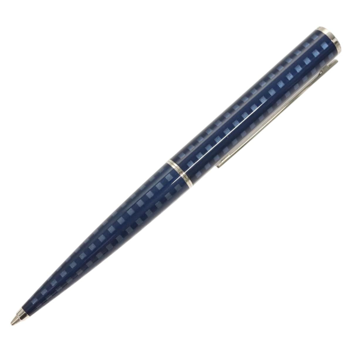 LOUIS VUITTON Jetligne Pen metal Blue LV Auth 130528