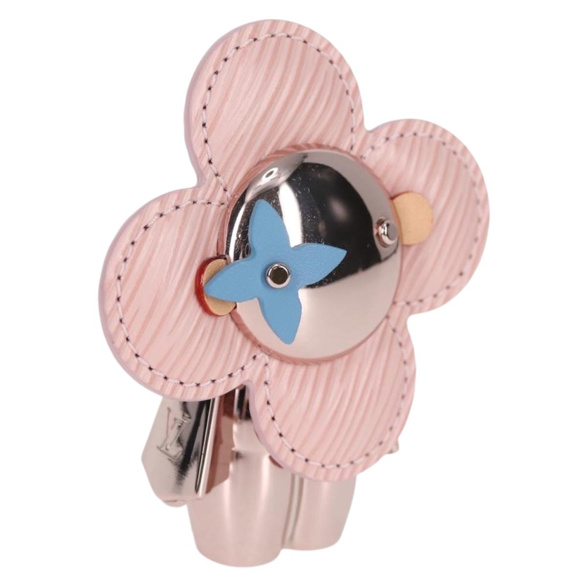 LOUIS VUITTON Epi Vivienne Picture Holder Pink Silver Tone GI0454 Auth 130533M