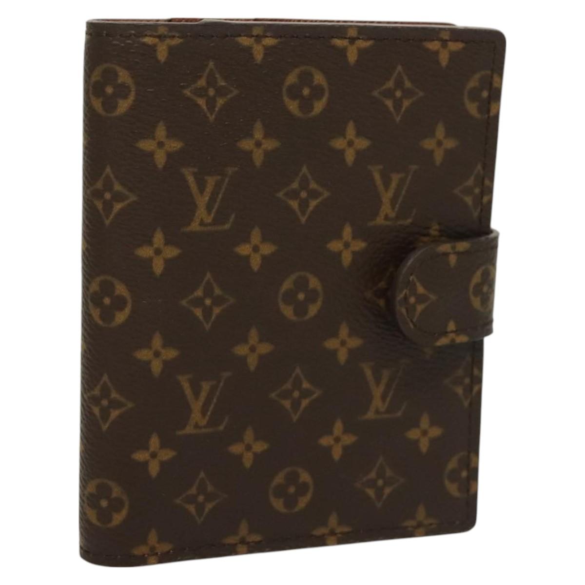 LOUIS VUITTON Monogram Agenda Mini Cover 150th Anniversary M99193 LV Auth 130596
