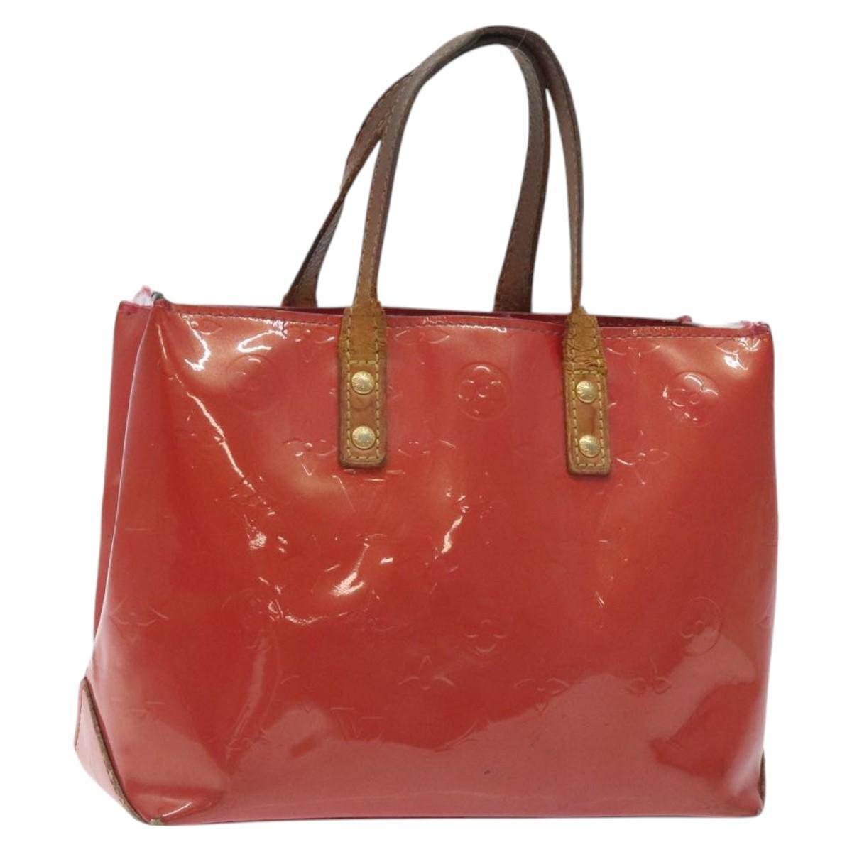 LOUIS VUITTON Monogram Vernis Reade PM Hand Bag Fran Boise M9132F LV Auth 130601