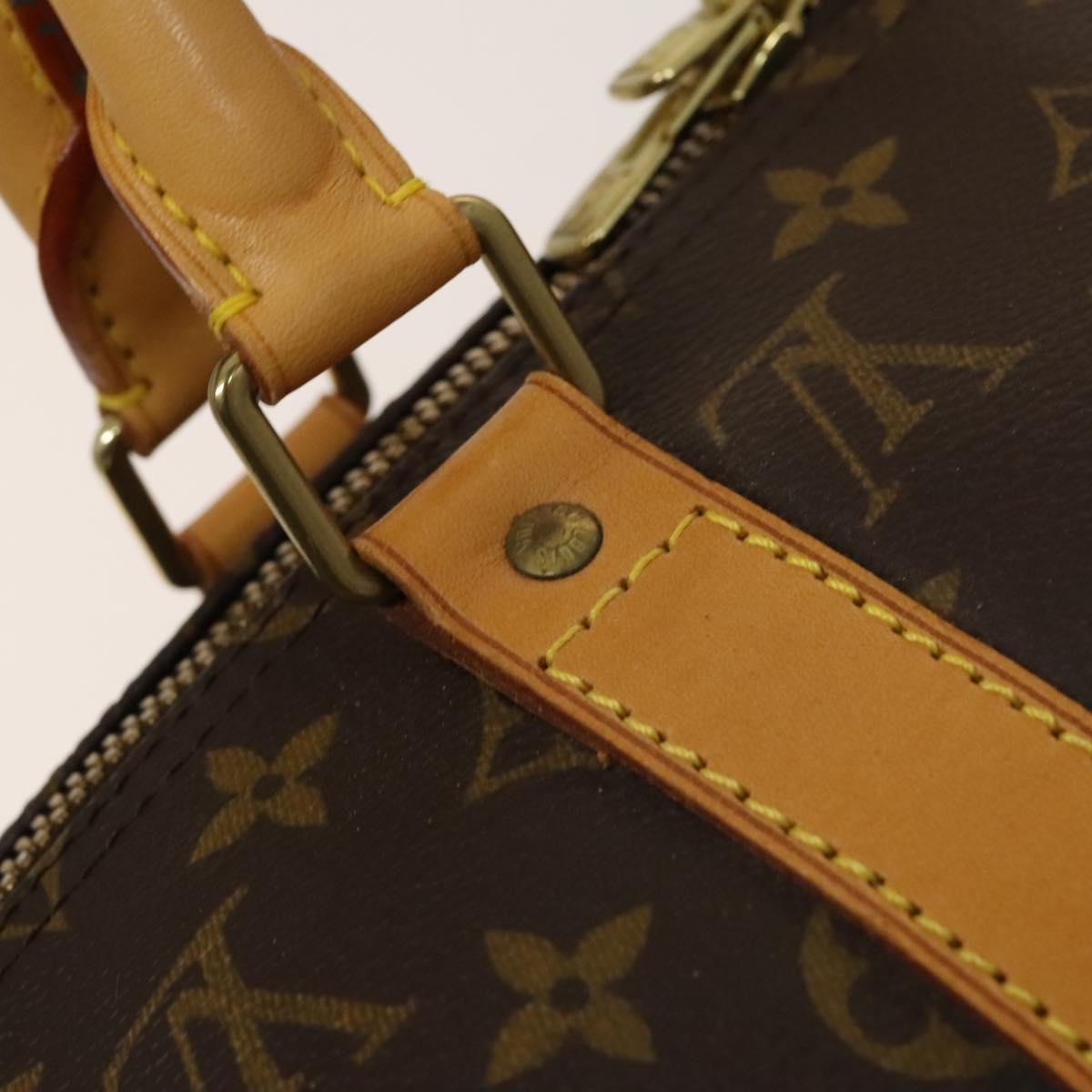 LOUIS VUITTON Monogram Keepall 50 Boston Bag M41426 LV Auth 130634