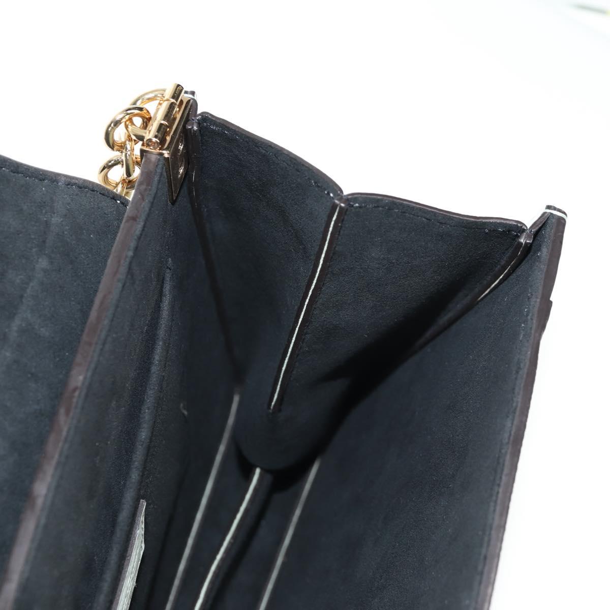 LOUIS VUITTON Taiga Trapeze Shoulder Bag Gracie LV Auth 130675M