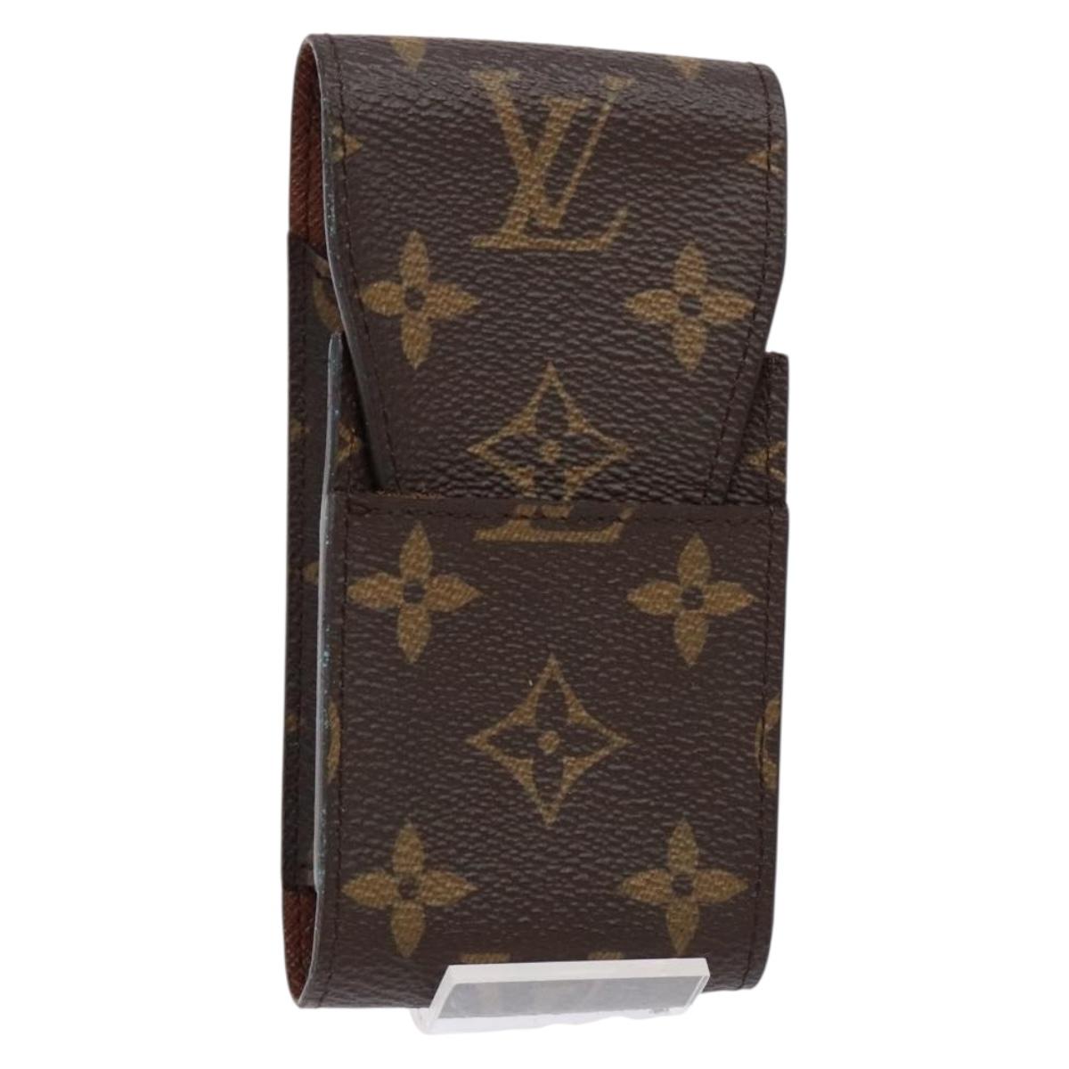 LOUIS VUITTON Monogram Etui Cigarette Cigarette Case M63024 LV Auth 130700