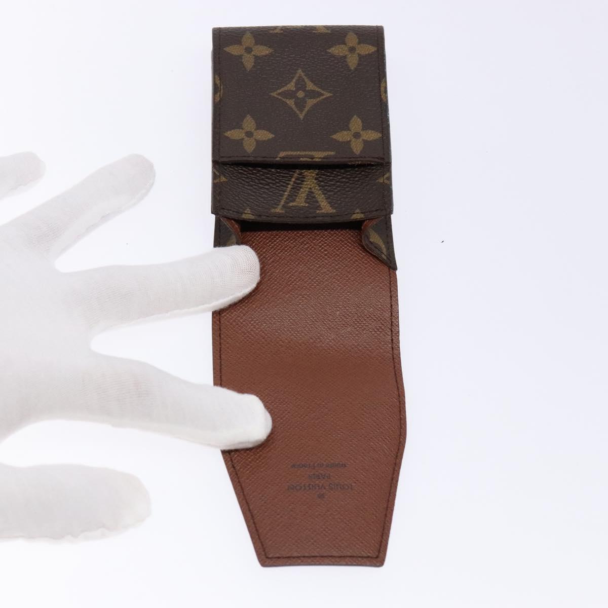 LOUIS VUITTON Monogram Etui Cigarette Cigarette Case M63024 LV Auth 130700