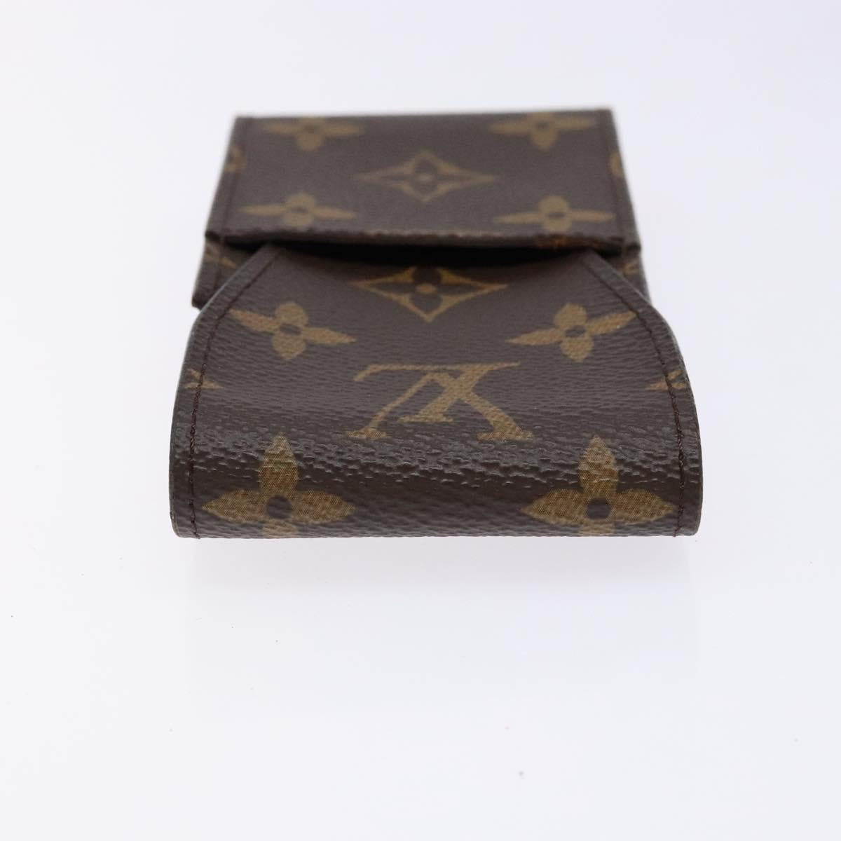 LOUIS VUITTON Monogram Etui Cigarette Cigarette Case M63024 LV Auth 130700