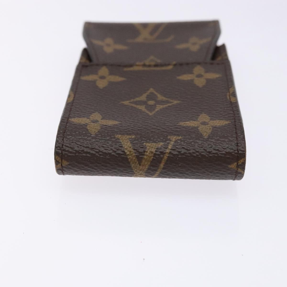 LOUIS VUITTON Monogram Etui Cigarette Cigarette Case M63024 LV Auth 130700