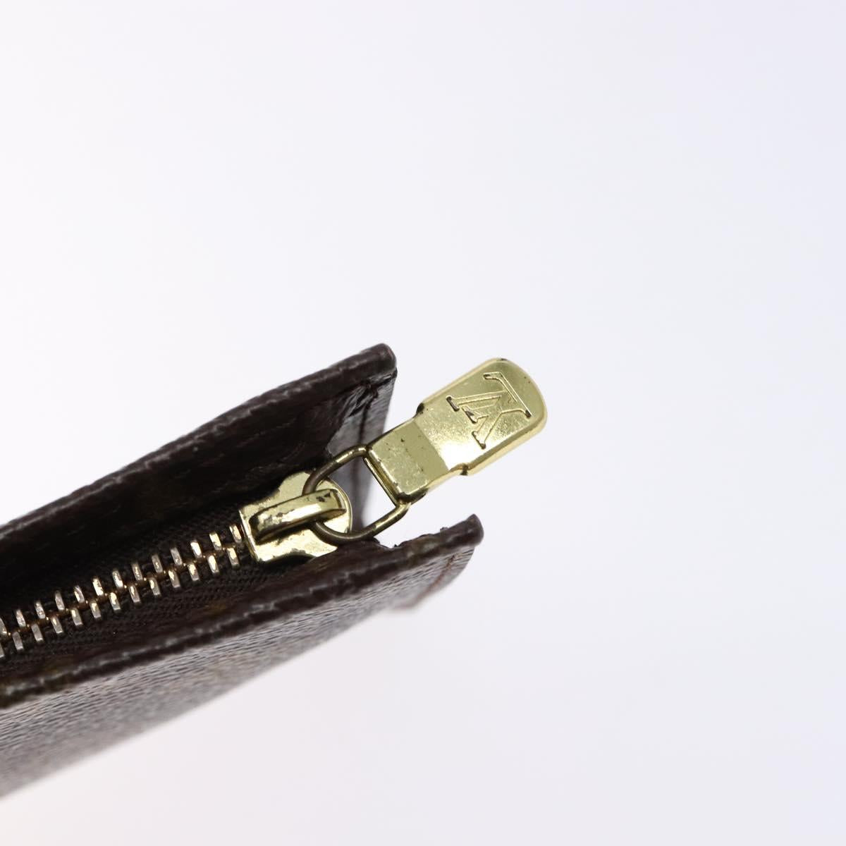 LOUIS VUITTON Monogram Bucket PM Accessory Pouch LV Auth 130706