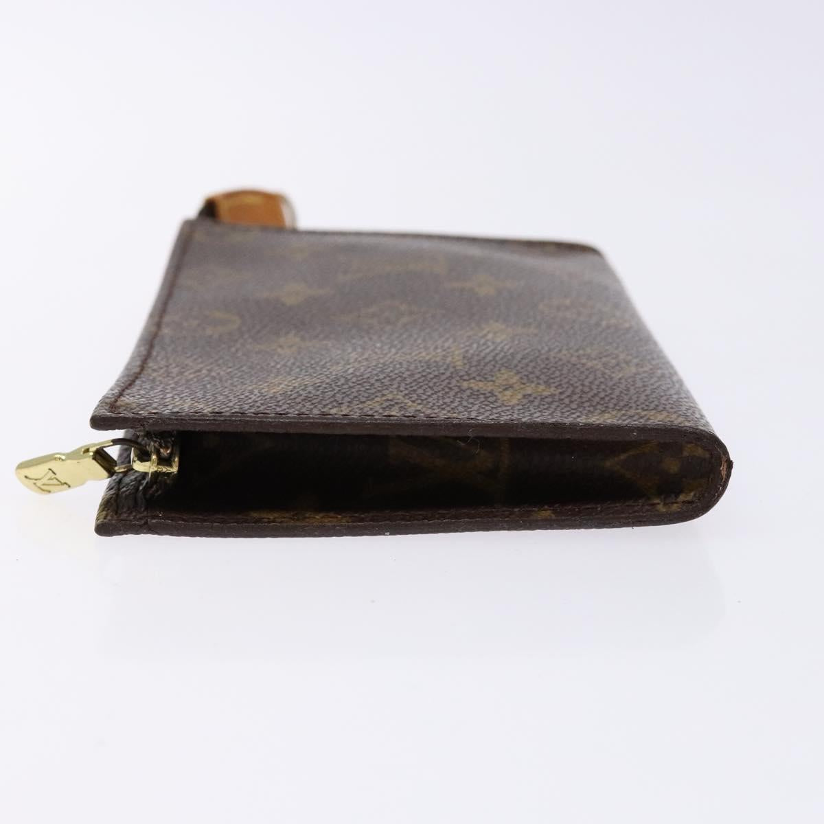 LOUIS VUITTON Monogram Bucket PM Accessory Pouch LV Auth 130706
