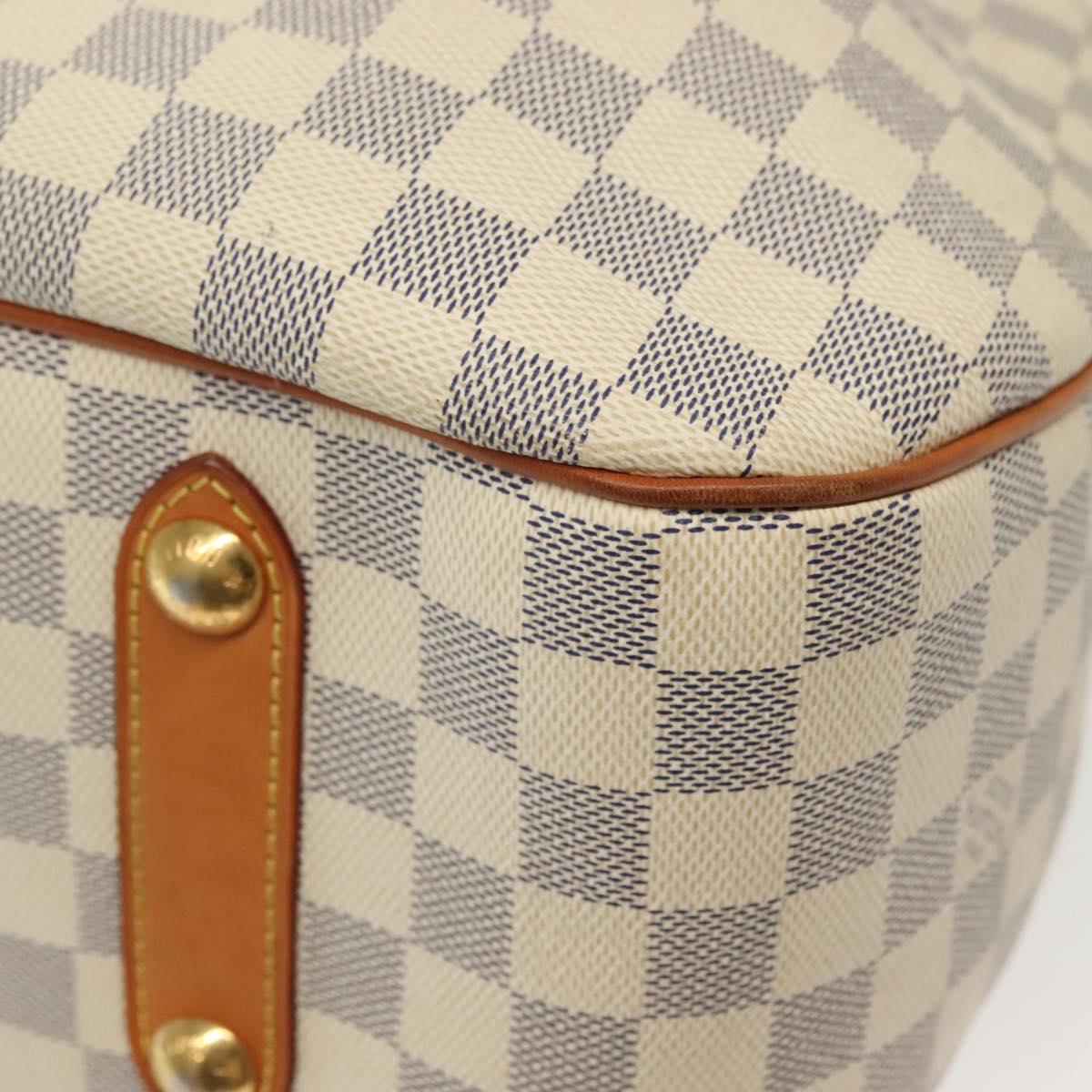 LOUIS VUITTON Damier Azur Syracuse GM Shoulder Bag N41111 LV Auth 130727