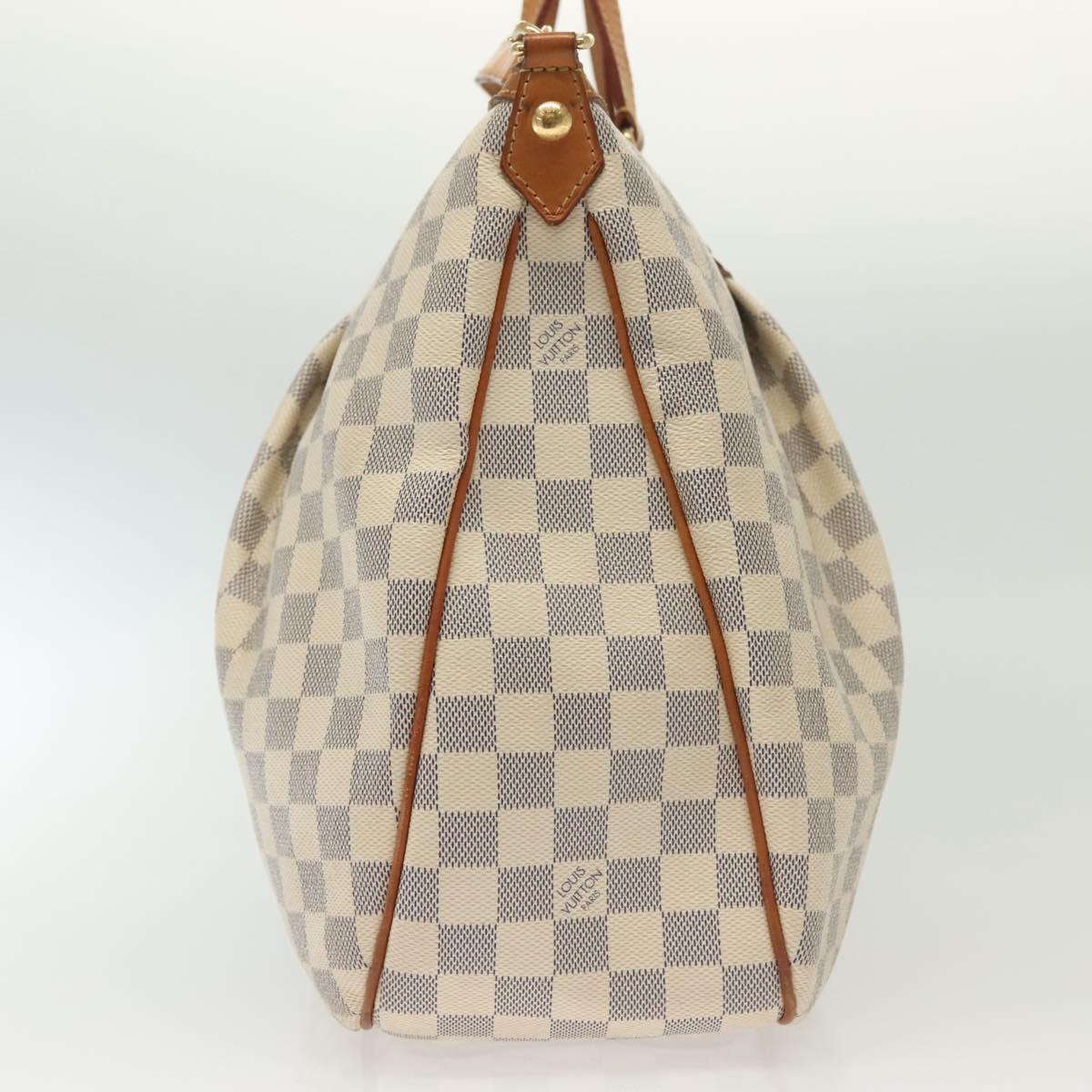 LOUIS VUITTON Damier Azur Syracuse GM Shoulder Bag N41111 LV Auth 130727