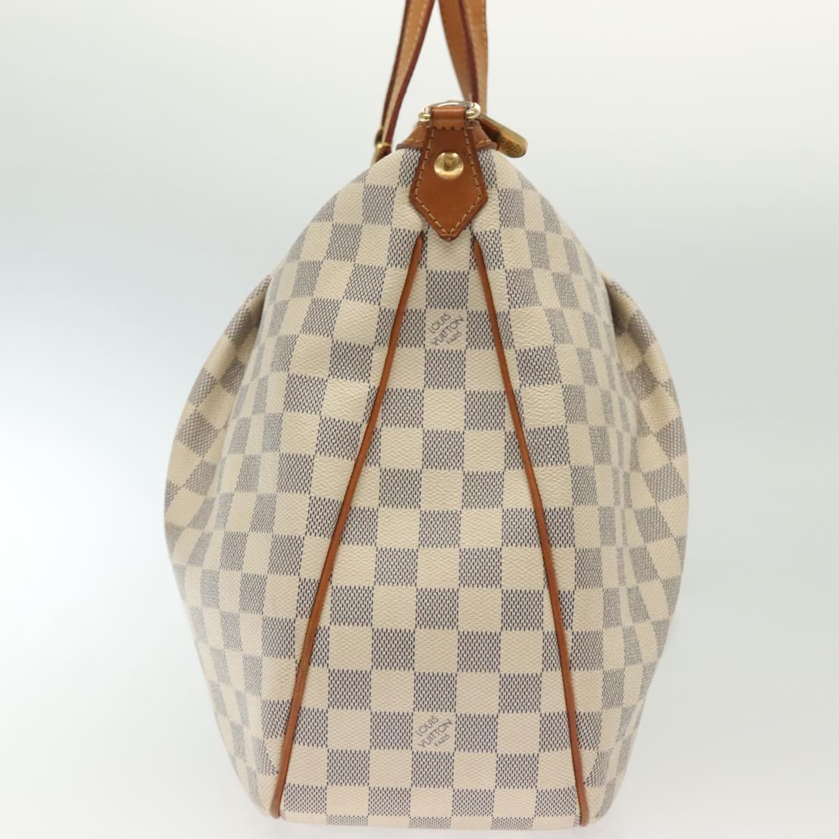 LOUIS VUITTON Damier Azur Syracuse GM Shoulder Bag N41111 LV Auth 130727