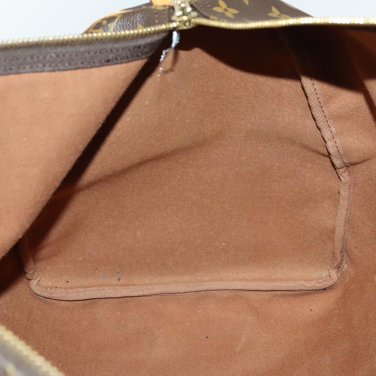 LOUIS VUITTON Monogram Keepall 55 Boston Bag M41424 LV Auth 130742