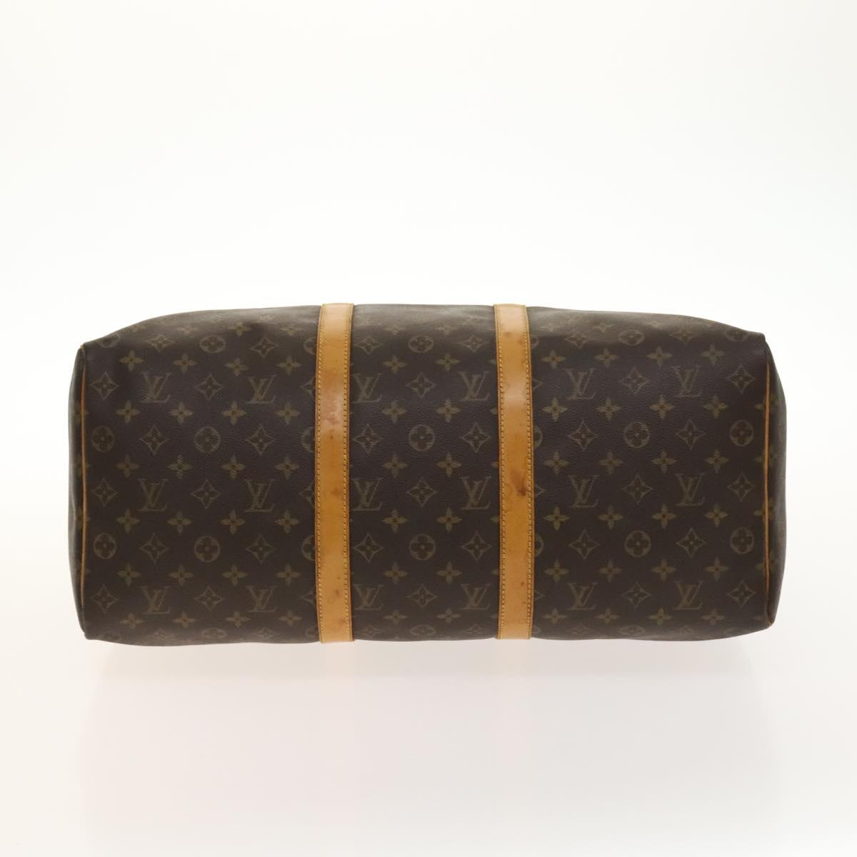 LOUIS VUITTON Monogram Keepall 50 Boston Bag M41426 LV Auth 130744