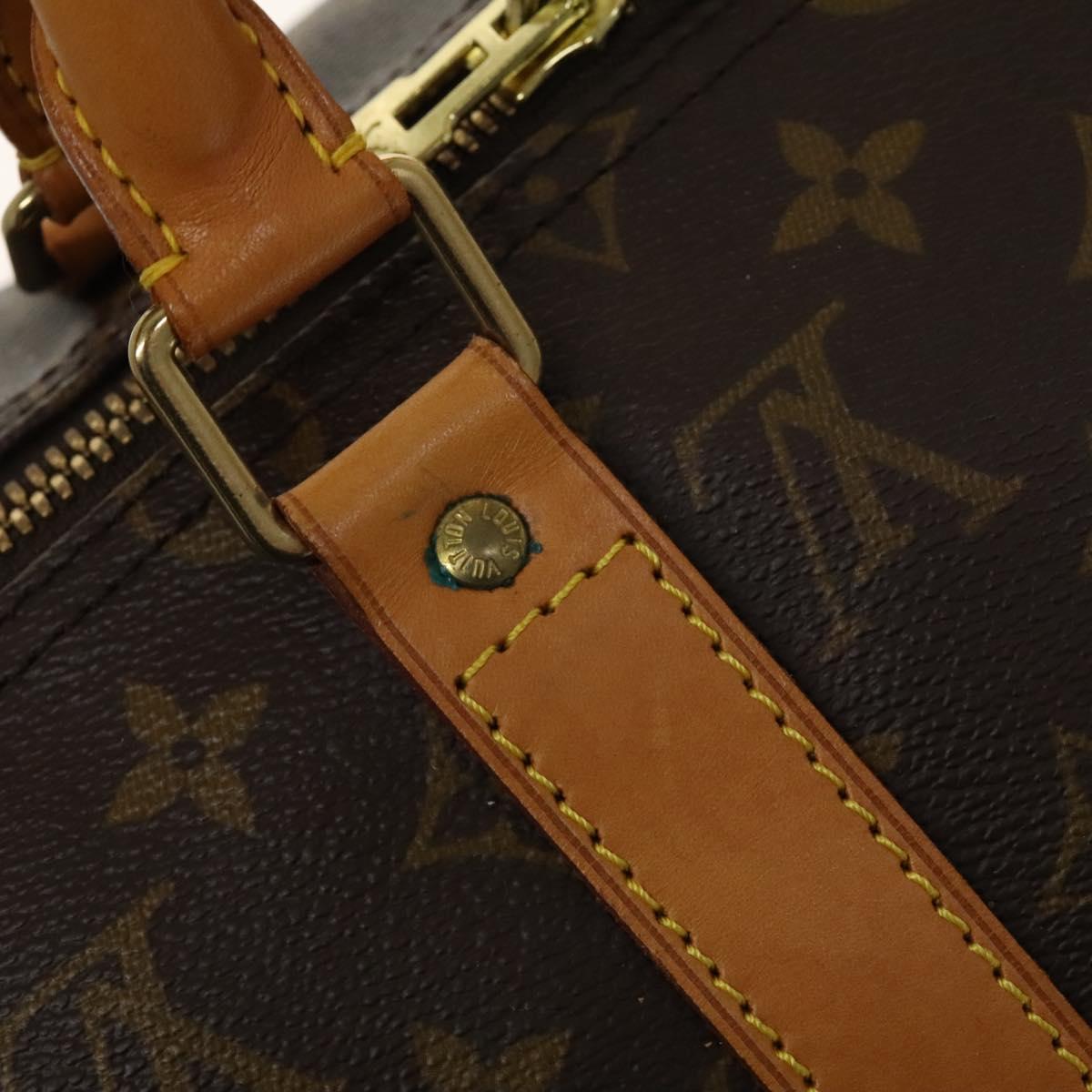 LOUIS VUITTON Monogram Keepall 50 Boston Bag M41426 LV Auth 130745