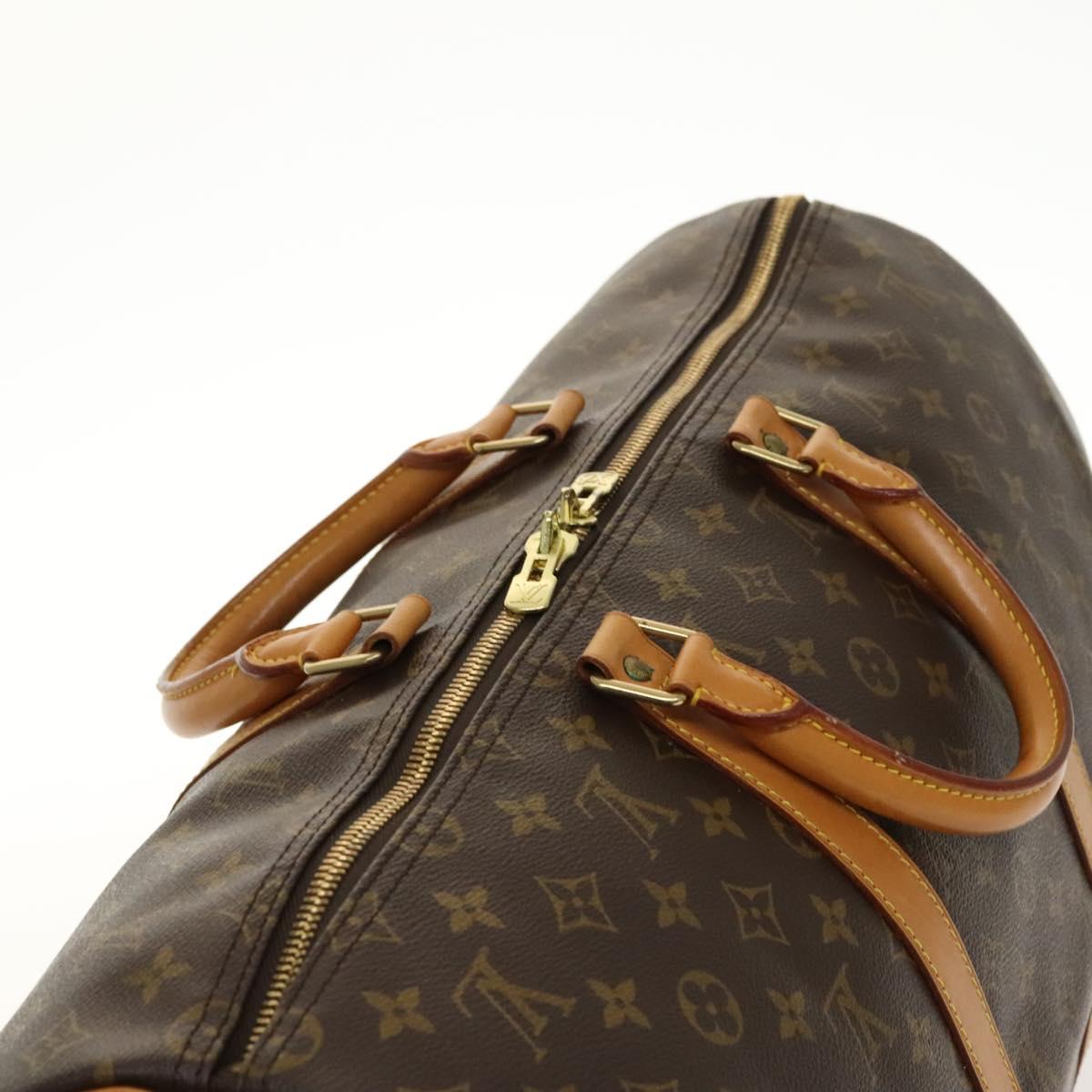 LOUIS VUITTON Monogram Keepall 50 Boston Bag M41426 LV Auth 130745