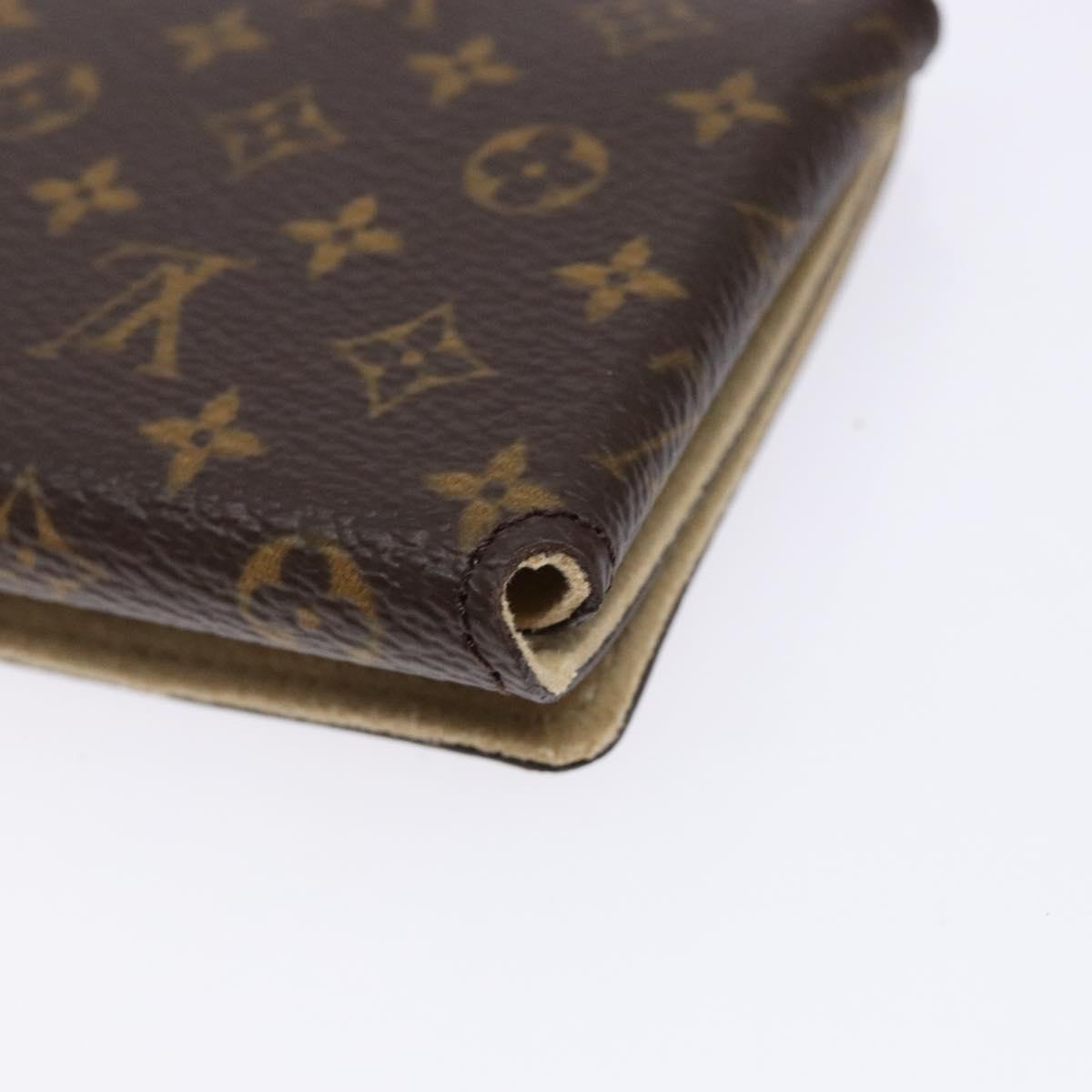 LOUIS VUITTON Monogram Jewelry case Jewelry Box LV Auth 130752V