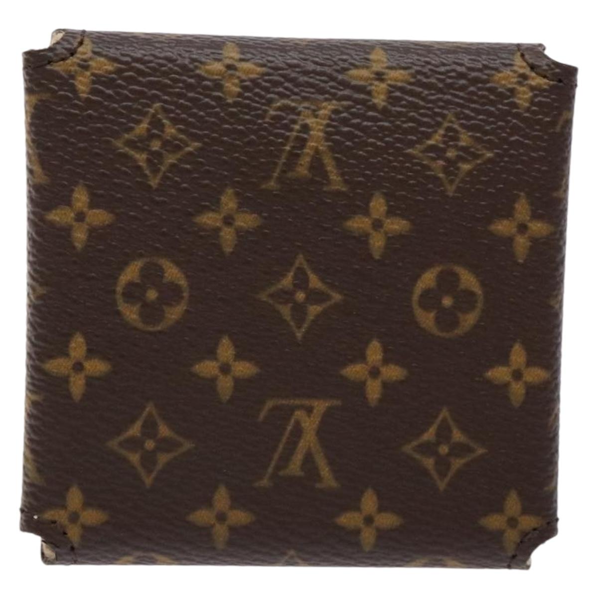 LOUIS VUITTON Monogram Jewelry case Jewelry Box LV Auth 130752V