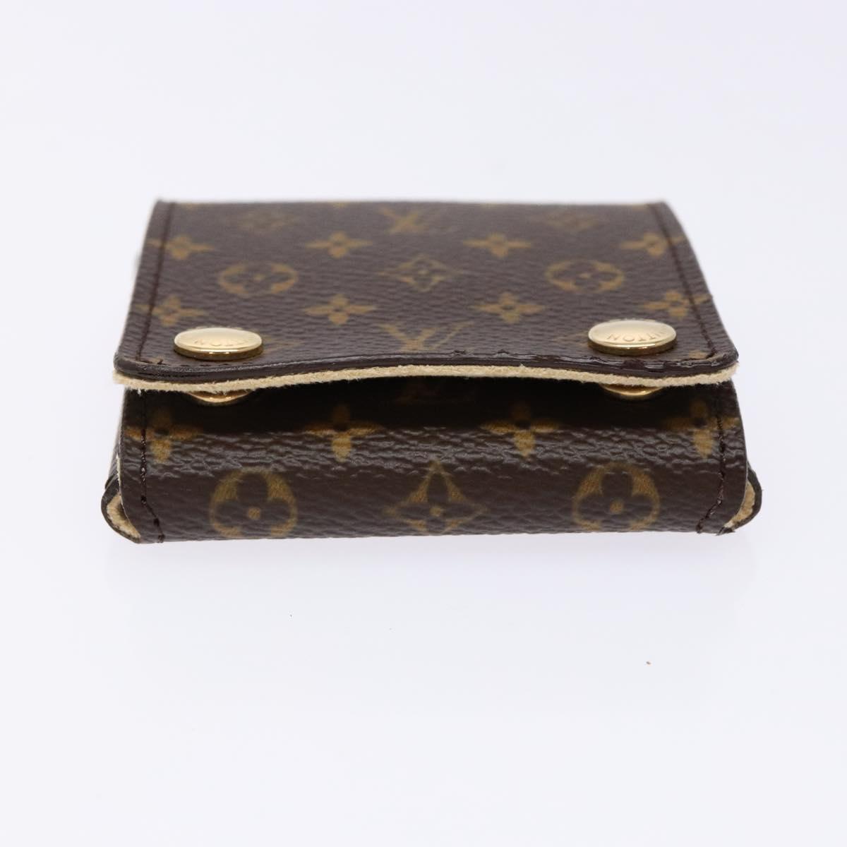 LOUIS VUITTON Monogram Jewelry case Jewelry Box LV Auth 130752V