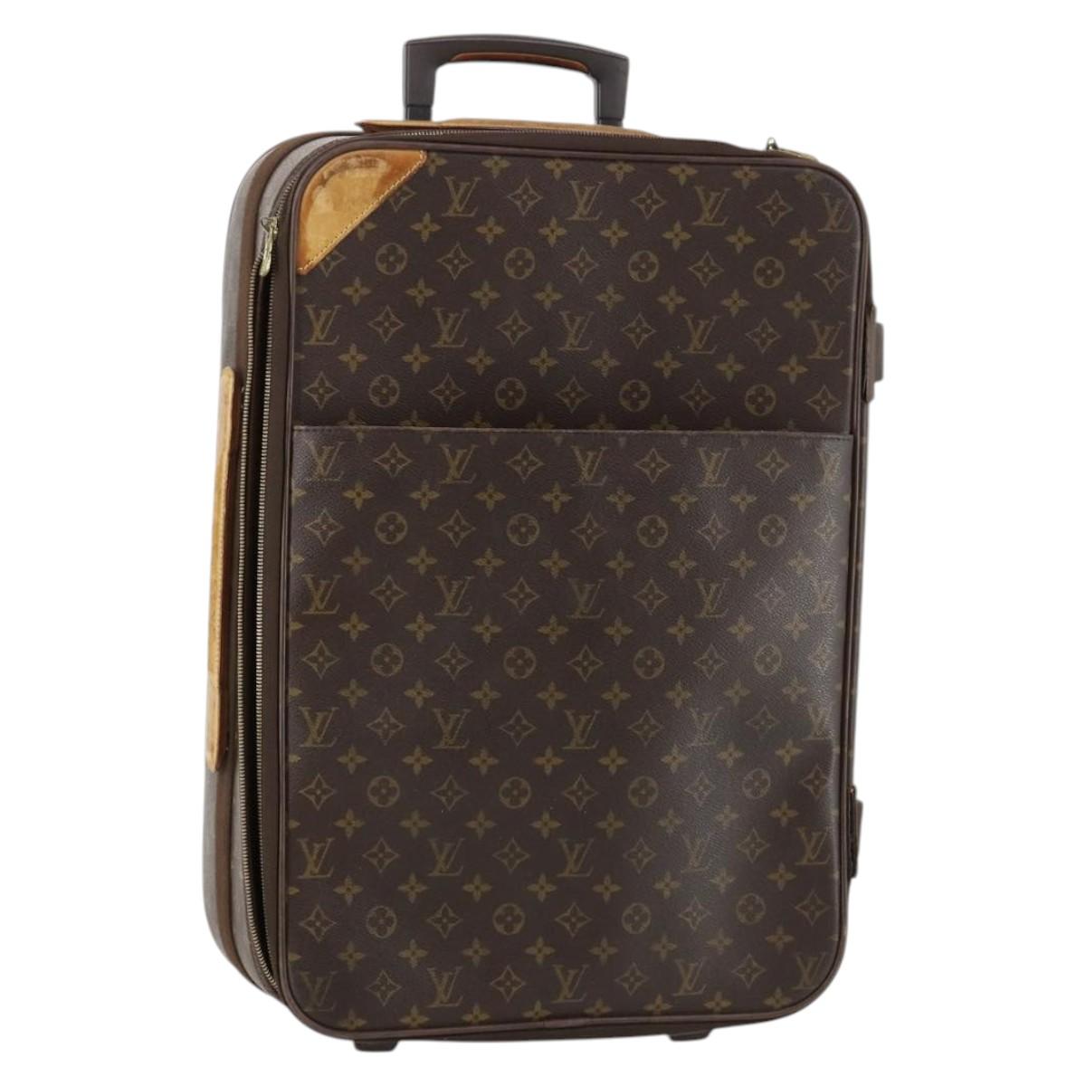 LOUIS VUITTON Monogram Pegas 45 Suitcase M23293 LV Auth 130755